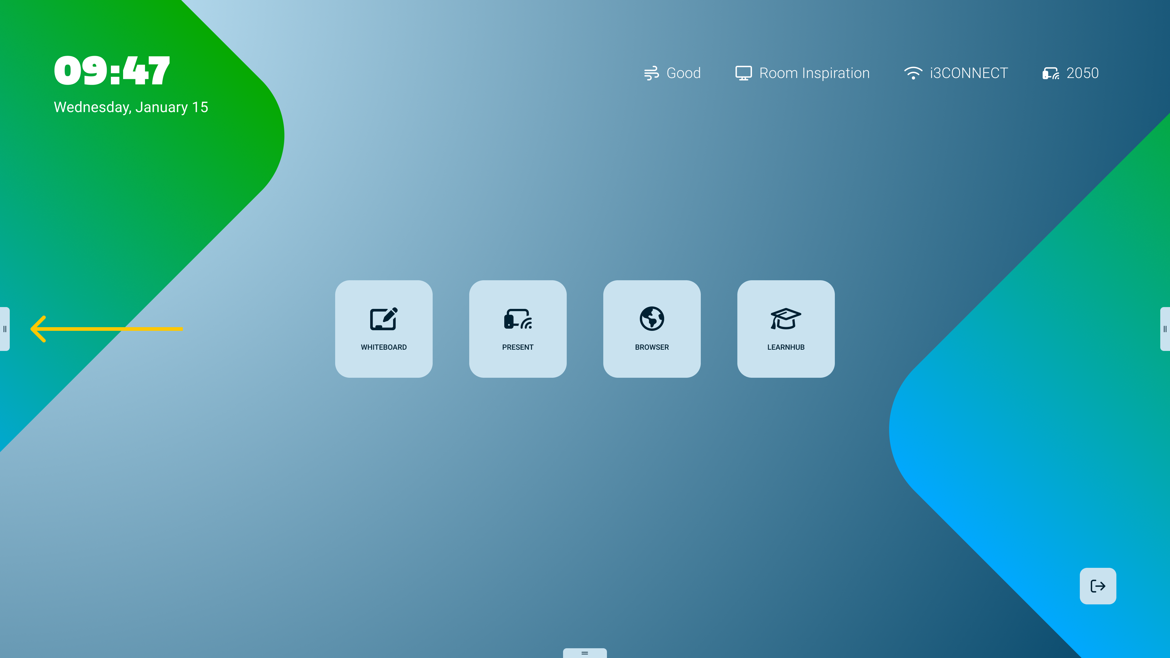 Electric Aqua Light UI - Side menu.png